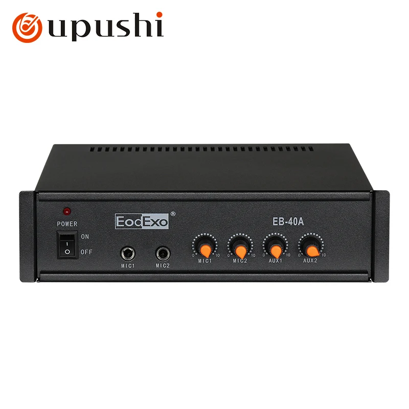 

Oupushi EB-40A Ceiling Speaker Background Music Amplifier Speaker Constant Voltage Amplifier Broadcast 40W