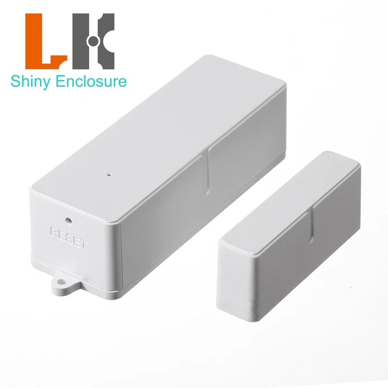 70x25x21MM IP54 Smart Door Sensor Housing Wifi Tuya Door Sensor Plastic Enclosure Magnetic Dectoctor Abs Casing