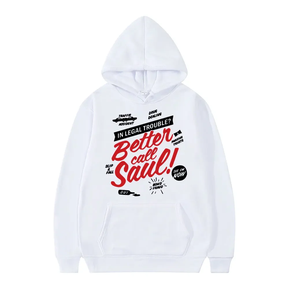 

TV series Better Call Saul Letter Print Hoodie Breaking Bad Graphic Sweatshirt Hoodie