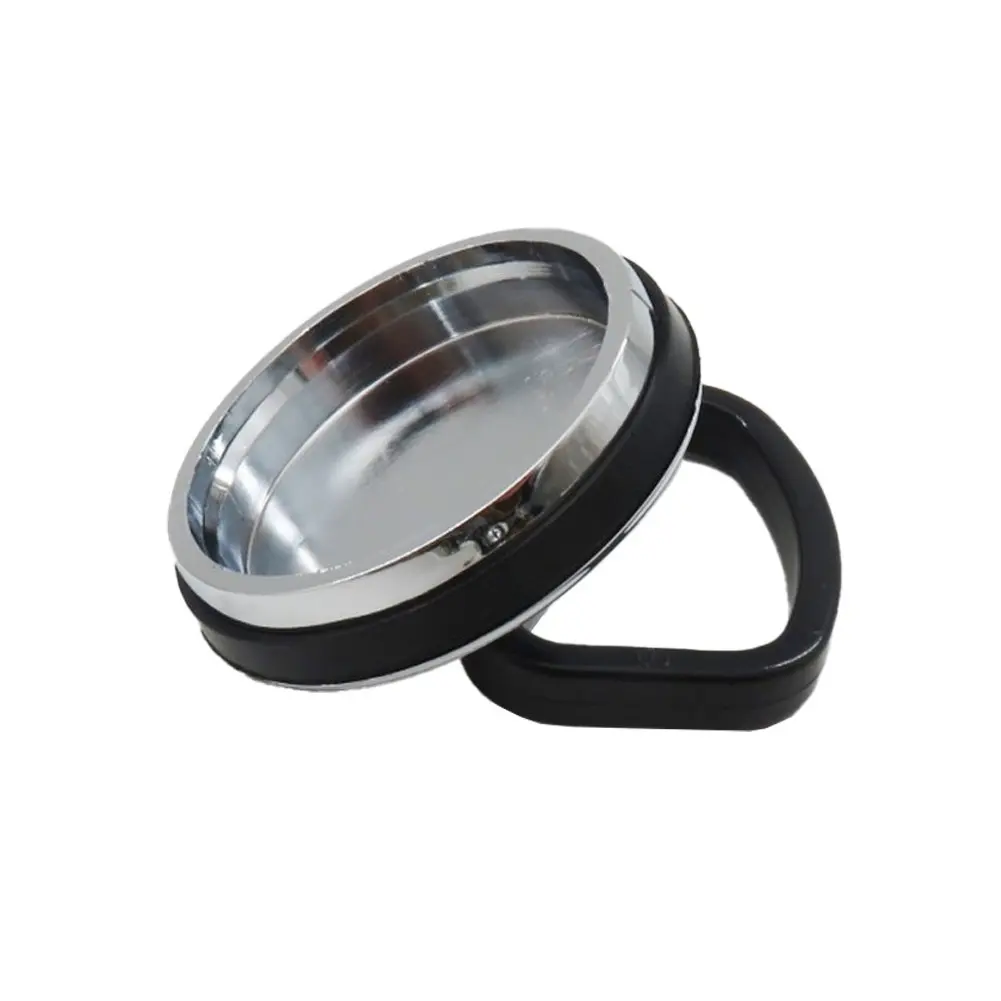 Stainless Steel Drain Cover Plate for Kitchen Sink and Laundry Basin Use Ensures Tight Seal Without Replacement