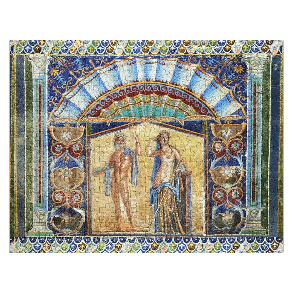 NEPTUNE AND AMPHITRITE Hercolanum Roman MosaicsJigsaw Puzzle Puzzle Customized Picture Custom Photo Puzzle Personalized Puzzle