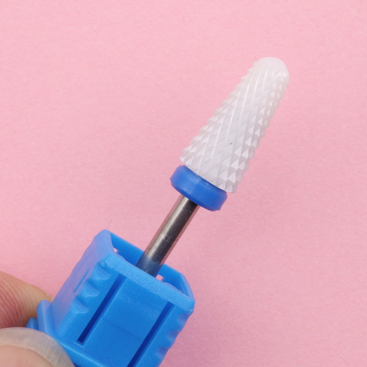 

Cuticle Clean Bit White Ceramic Nail Drill Bit Art Salon Electric Drill Ceramic Nail Drill Bit For Nail High Quality