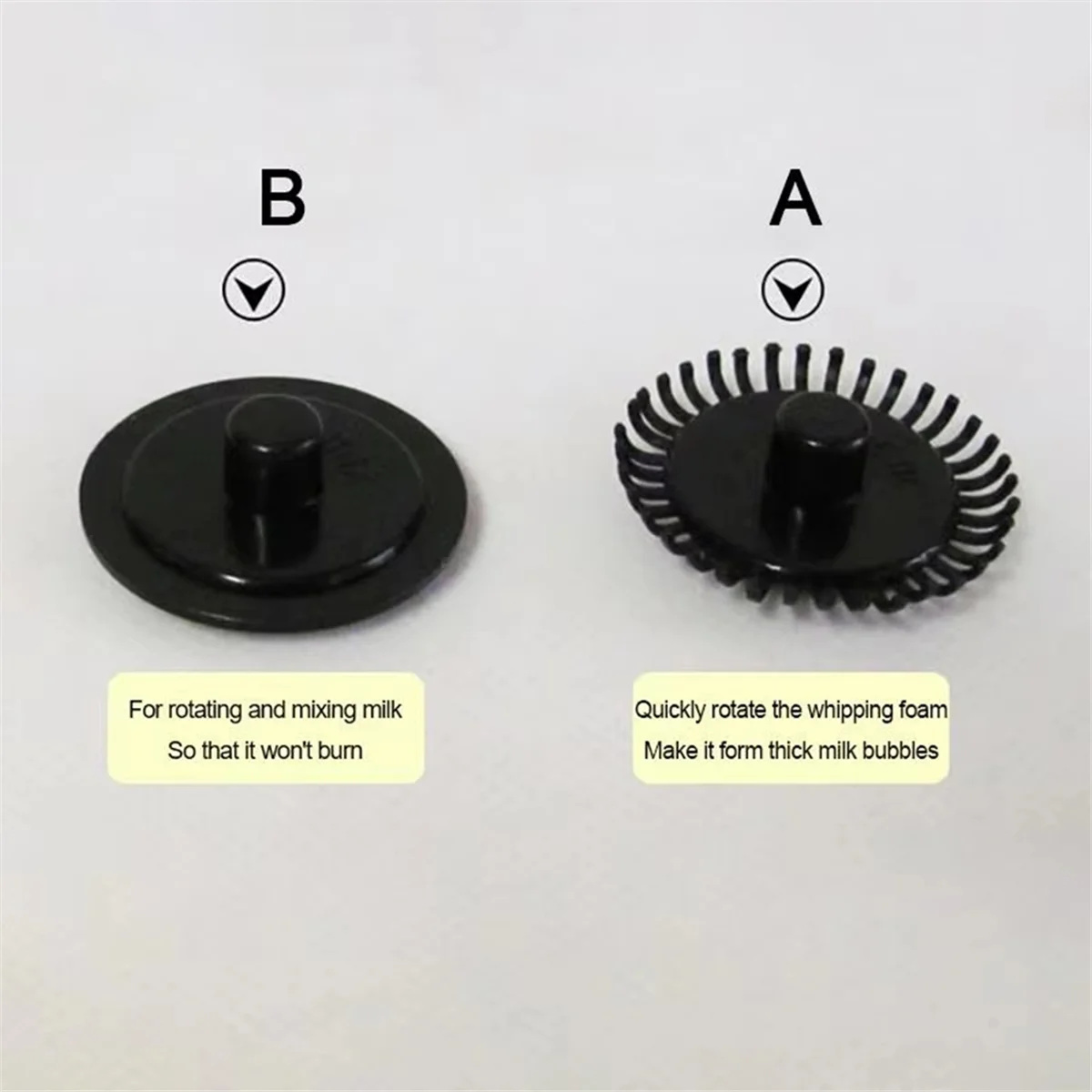 ABXHH para accesorios de máquina de espuma de leche Hero Homewin levitación magnética accesorios para batidor de leche de doble uso frío y caliente