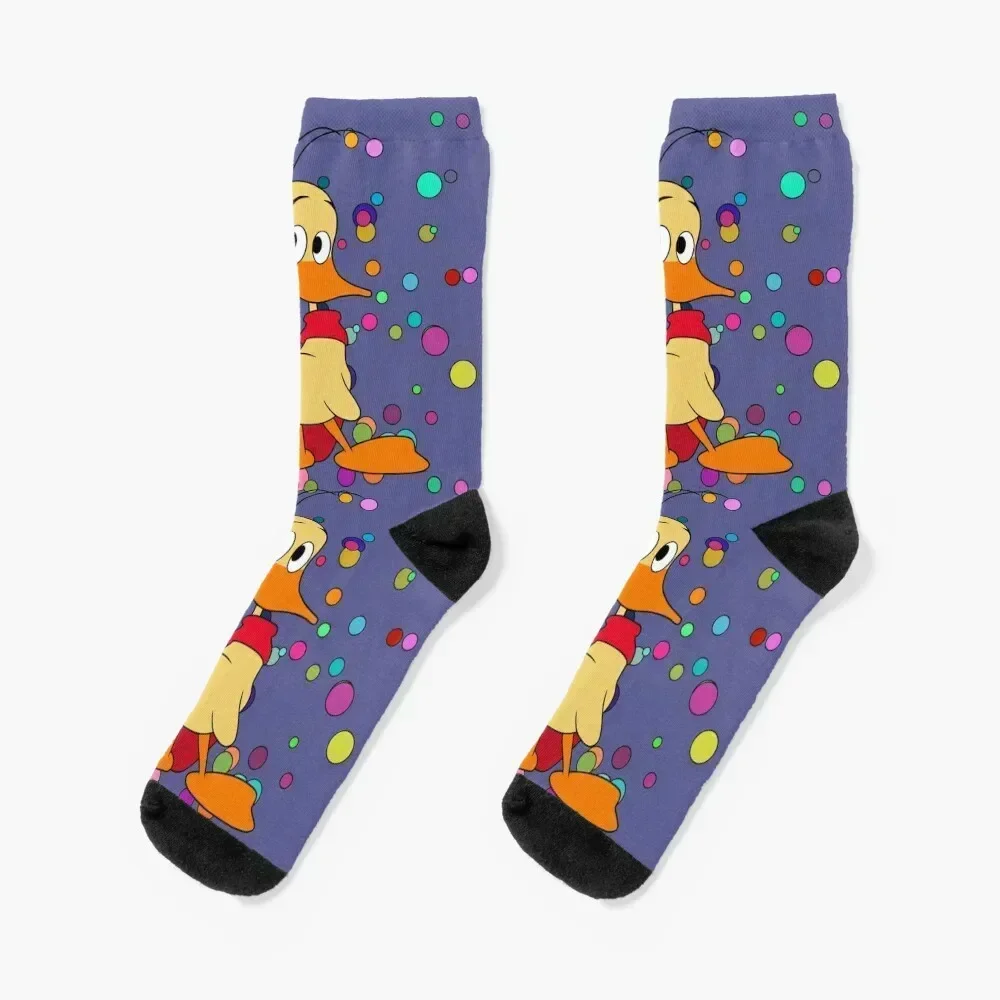 

Alfred J. Quack Socks cartoon custom sports winter thermal christmas gift Socks Women Men's