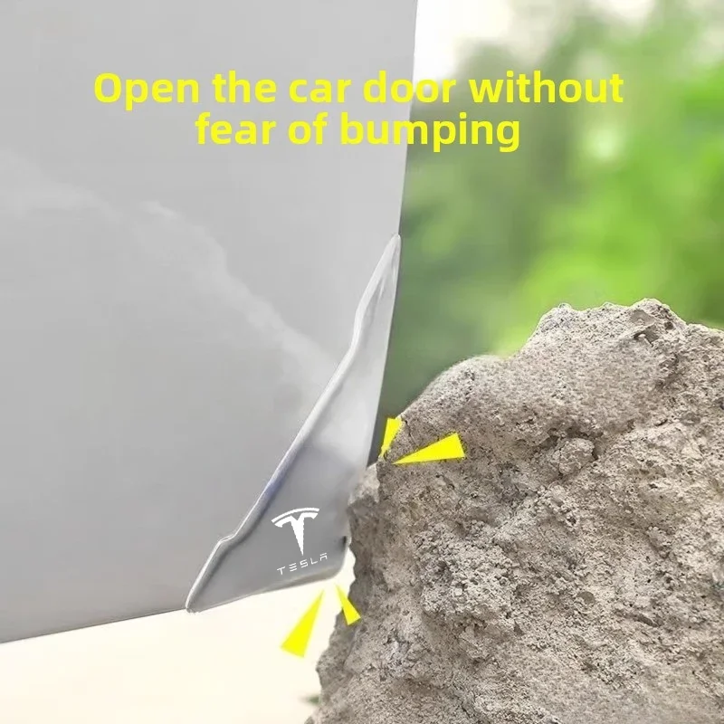 

Car door corner bumper scratch guard For Tesla Model 3 Roadster Model X Model Y Cybertruck Model 3 Model Y