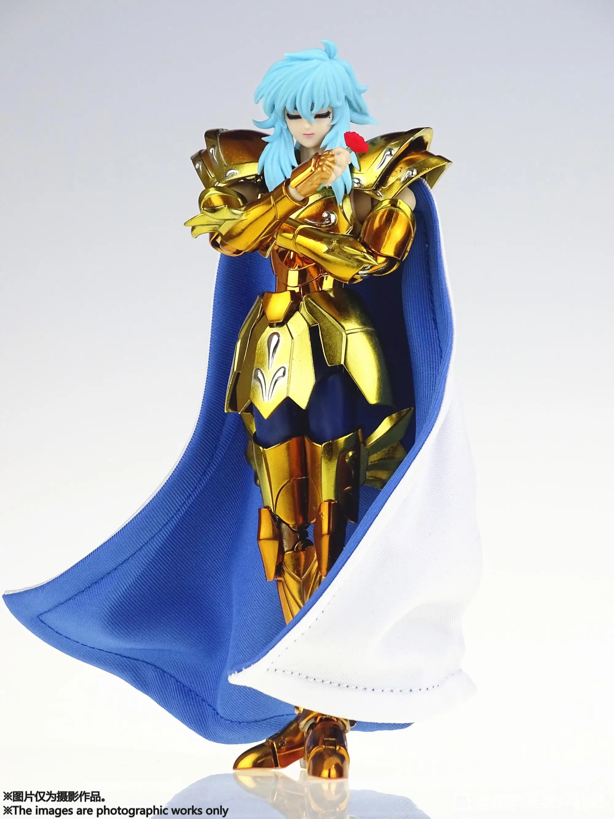 MODEL FANS IN-STOCK MST EXM Pisces Aphrodite Saint Seiya Myth Cloth gold saint EX metal armor Action Figure toy