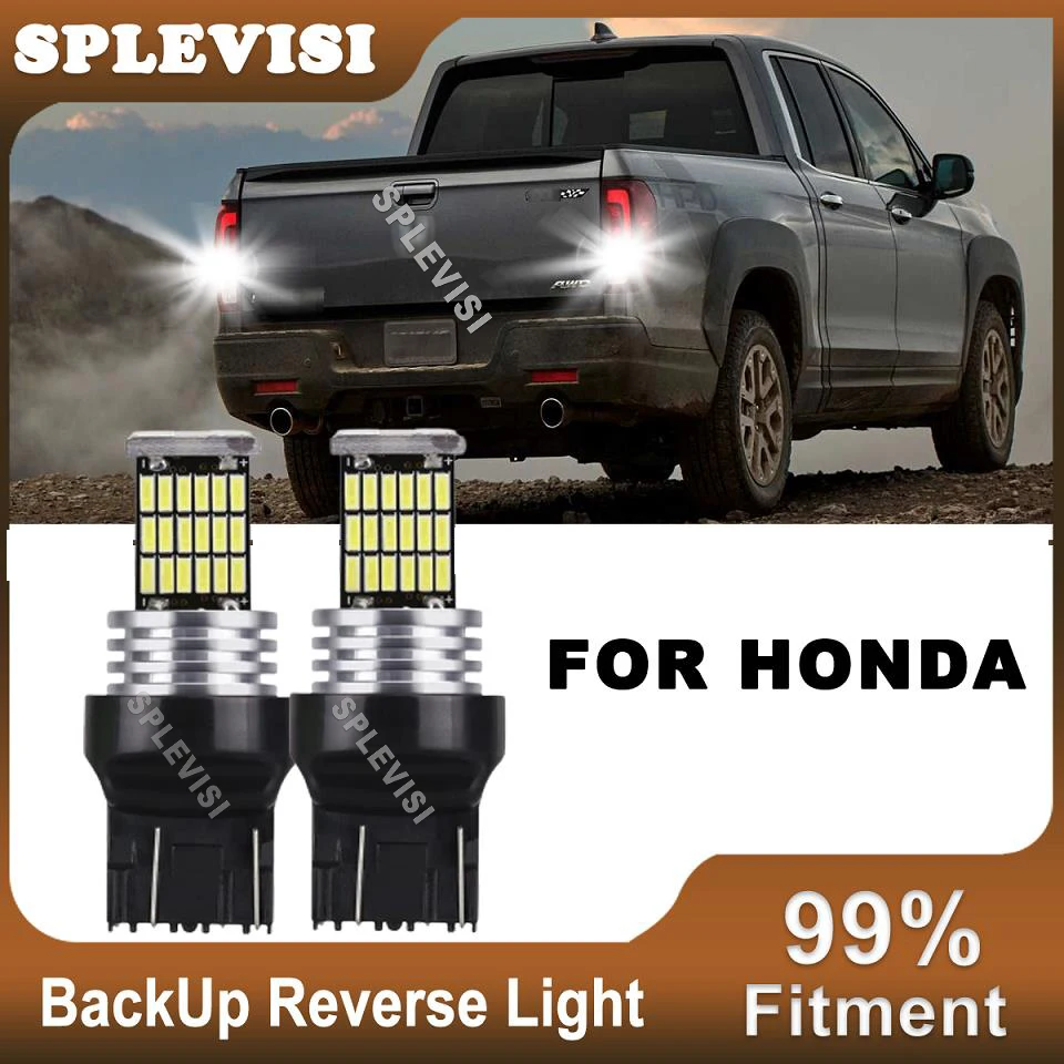 

2x LED Reverse Light 7443 7440 T20 For Honda Accord 7 8 Civic CRV 2 3 4 Fit Jazz FR-V HR-V Legend S2000 Odyssey Pilot Ridgeline