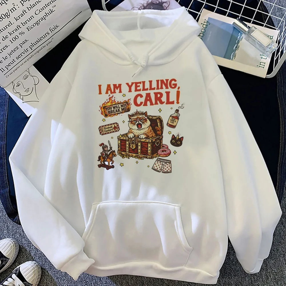 Dungeon Crawler Carl sweatshirt fashion tops graphic 2000s sudadera mujer harajuku pullover Aesthetic