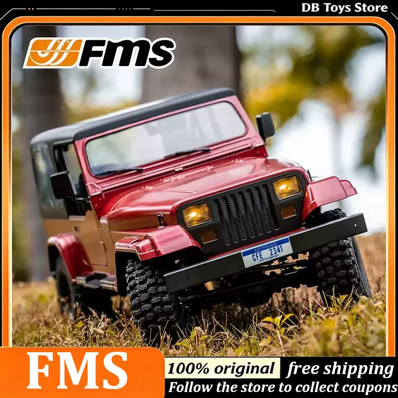 FMS Mashigan V2 Explorer 1:10 RC Crawler 15km/h High Speed RC Crawler Hard Shell Off Road Climbing Vehicle Model Toys Gifts 
