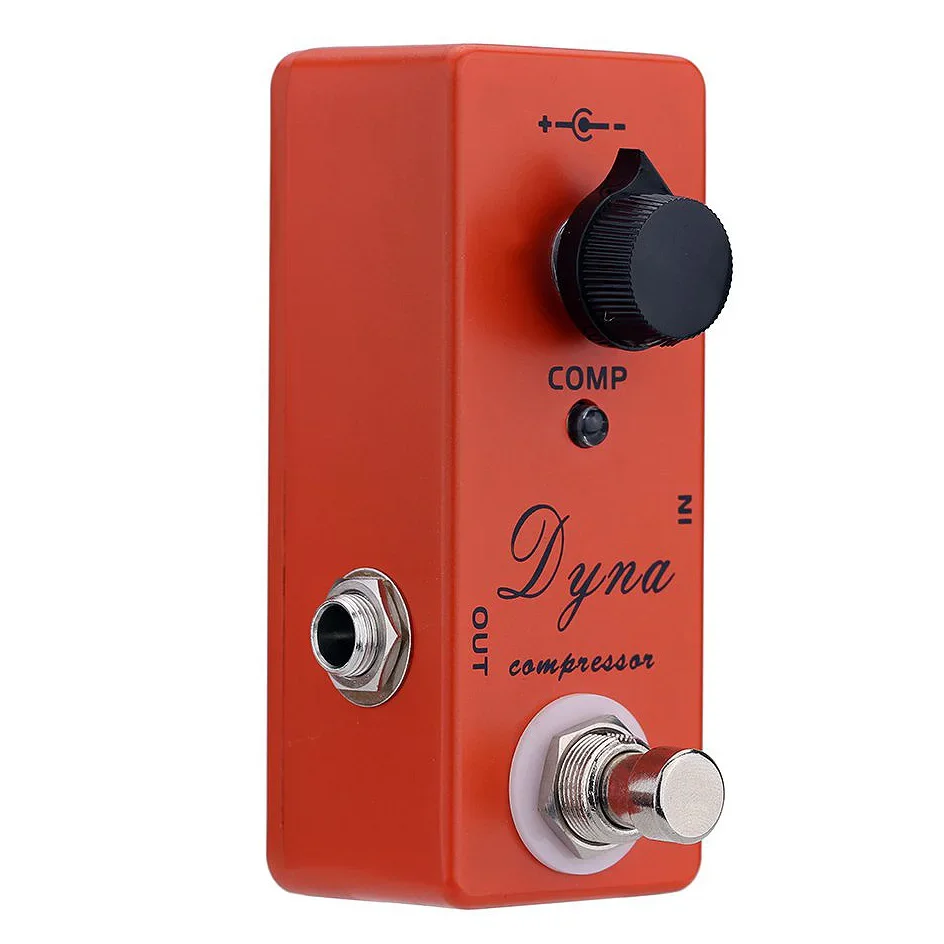 

For Dyna Compressor Mini Pedal True Bypass for Electric Guitar Effects