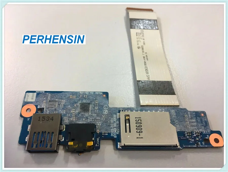 Genuine FOR Lenovo Yoga 700-14ISK NS-A602 USB 3.0 Audio IO PCB Board W CABLE 100% Perfect Work