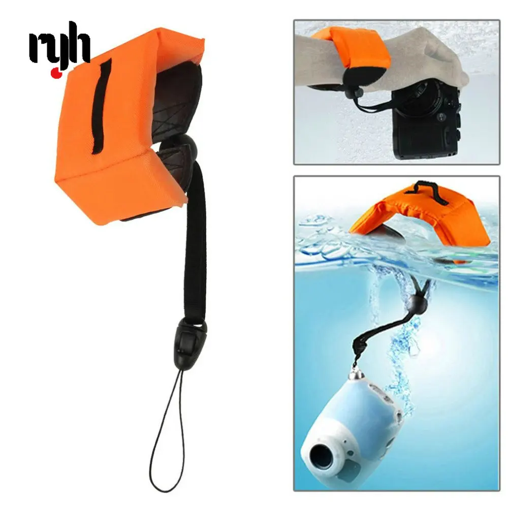 For Go Pro Accessories Diving Swimming Floating Bobber Hand Wrist Strap for GoPro HERO5 HERO4 Session HERO 9 8 7 5 3+ SJ4000 D20