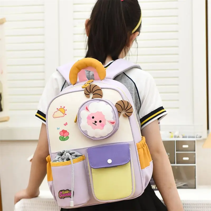 2026 جديد كبير الكرتون أكسفورد الحقائب المدرسية الأطفال حقائب الظهر في رياض الأطفال فتاة صبي طالب حقيبة كتب أطفال المدرسية الابتدائية #3