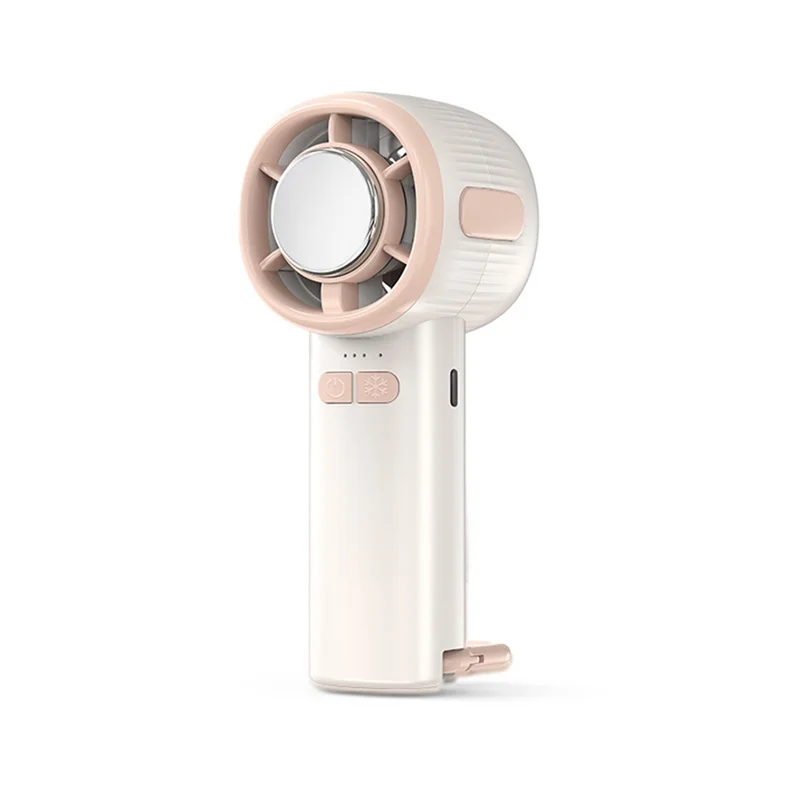 

A11R Wind Speed Turbo Fan Cooling Digital Display Fans Portable Handheld Small Fan Digital Display Ice Cooling A