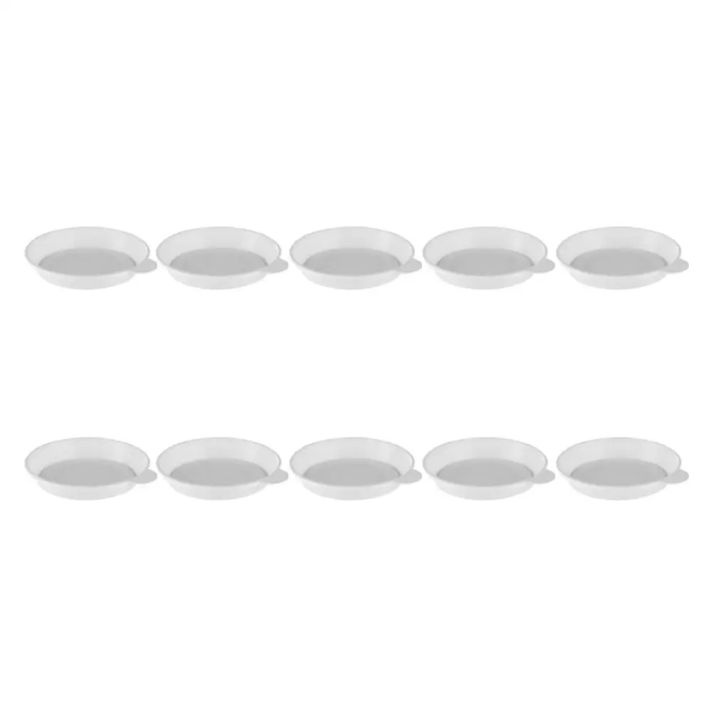 

10 Pcs Succulent Plants Pots Saucers Durable Plastic Tray Protect Surfaces Maintain Moisture Bonsai Container Hole Prevent Water