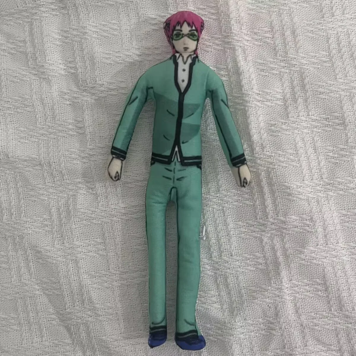 The Disastrous Life of Saiki K. Plush Doll Flexible Wire Abstract Saiki Kusuo Plush Toy Stuffed Doll Halloween Christmas Gift