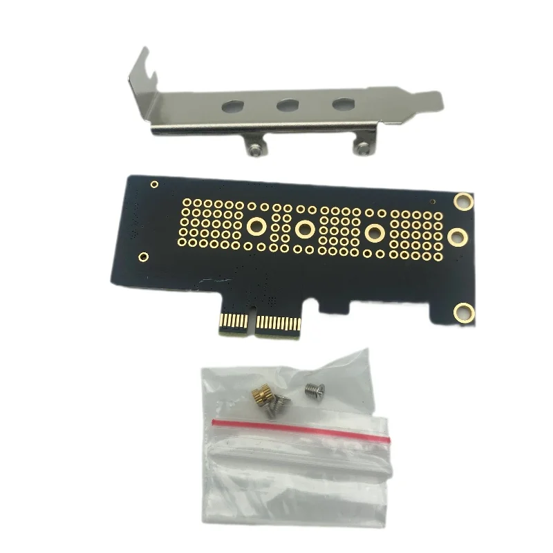 NVMe PCIe M.2 NGFF SSD to PCIe x1 Adapter Card PCIe x1 to M.2 Card with Bracket PCI-E M.2 Adapter for 2230 2240 2260 2280 SSD M2