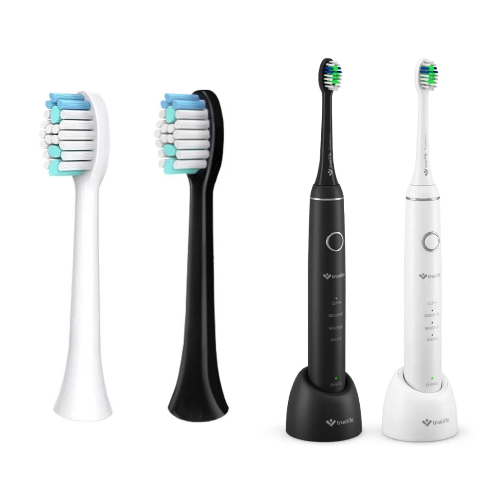 Cabezales de repuesto para cepillos de dientes TrueLife SonicBrush Compact/SonicBrush Compact Duo, accesorios para cepillos de dientes eléctricos, boquillas