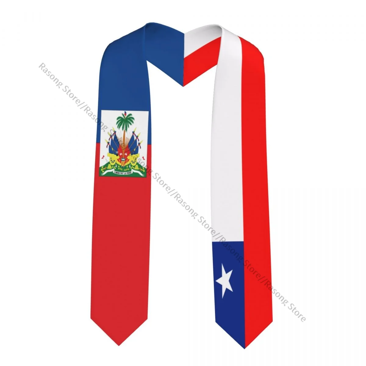 

Chile Flag Unisex Adult Graduation Stole Shawl for Academic Commencements Celebration Uniform