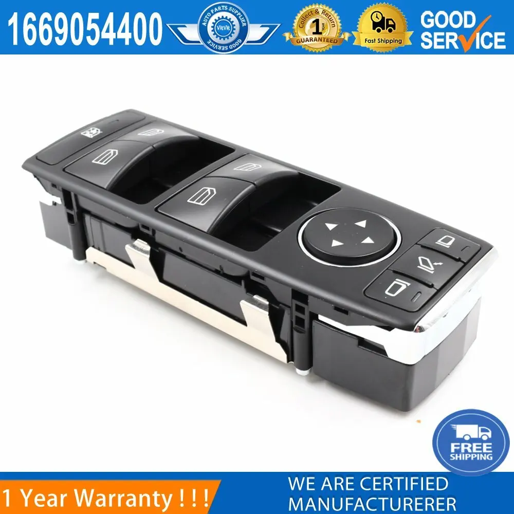 مفتاح باب نافذة الطاقة الرئيسي يناسب 2012 - 2015 لمرسيدس بنز ML350 1669054400-