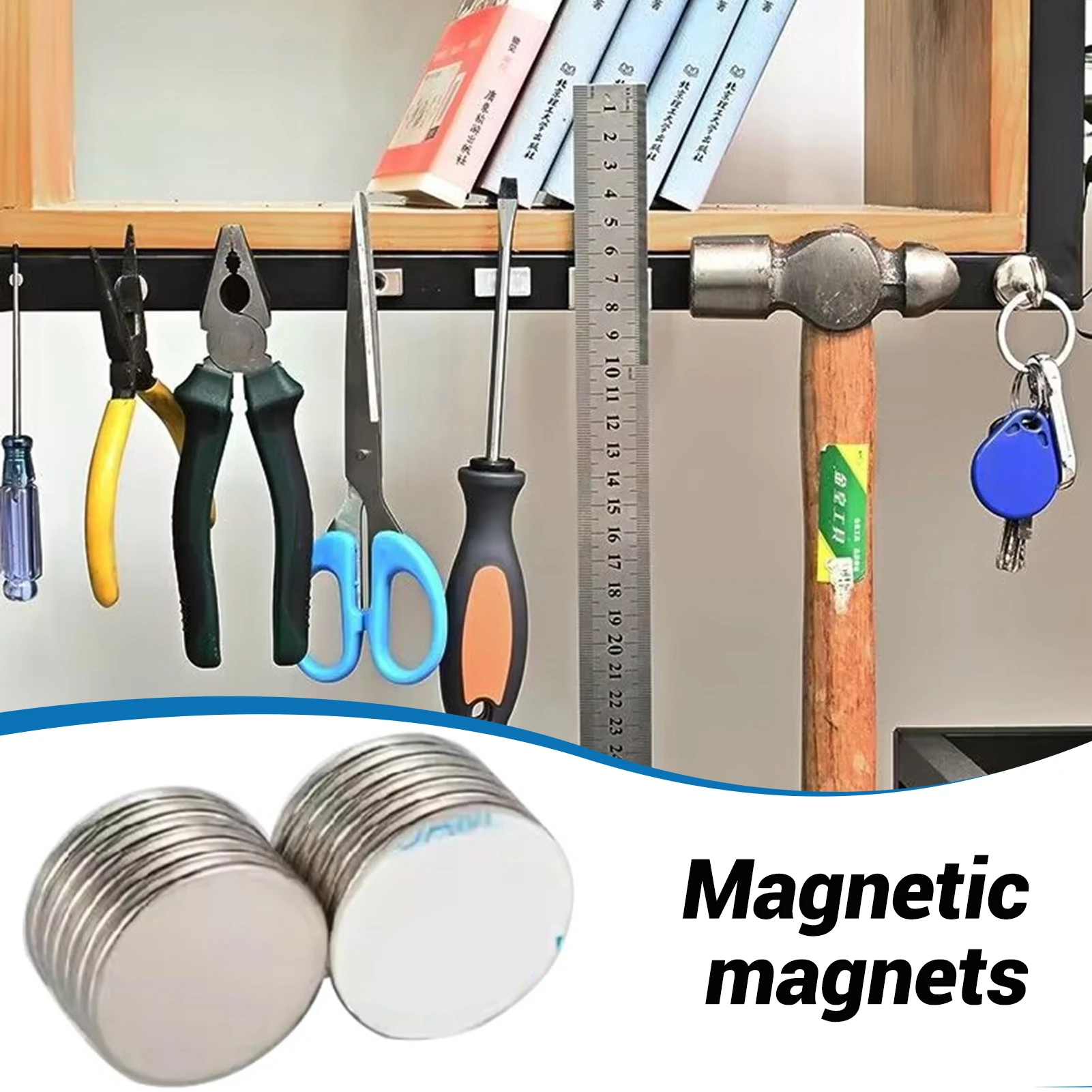 Strong Magnets for Whiteboard Small Strong Magnets Disc Refrigerator Magnet for Refrigerator Crafts Office