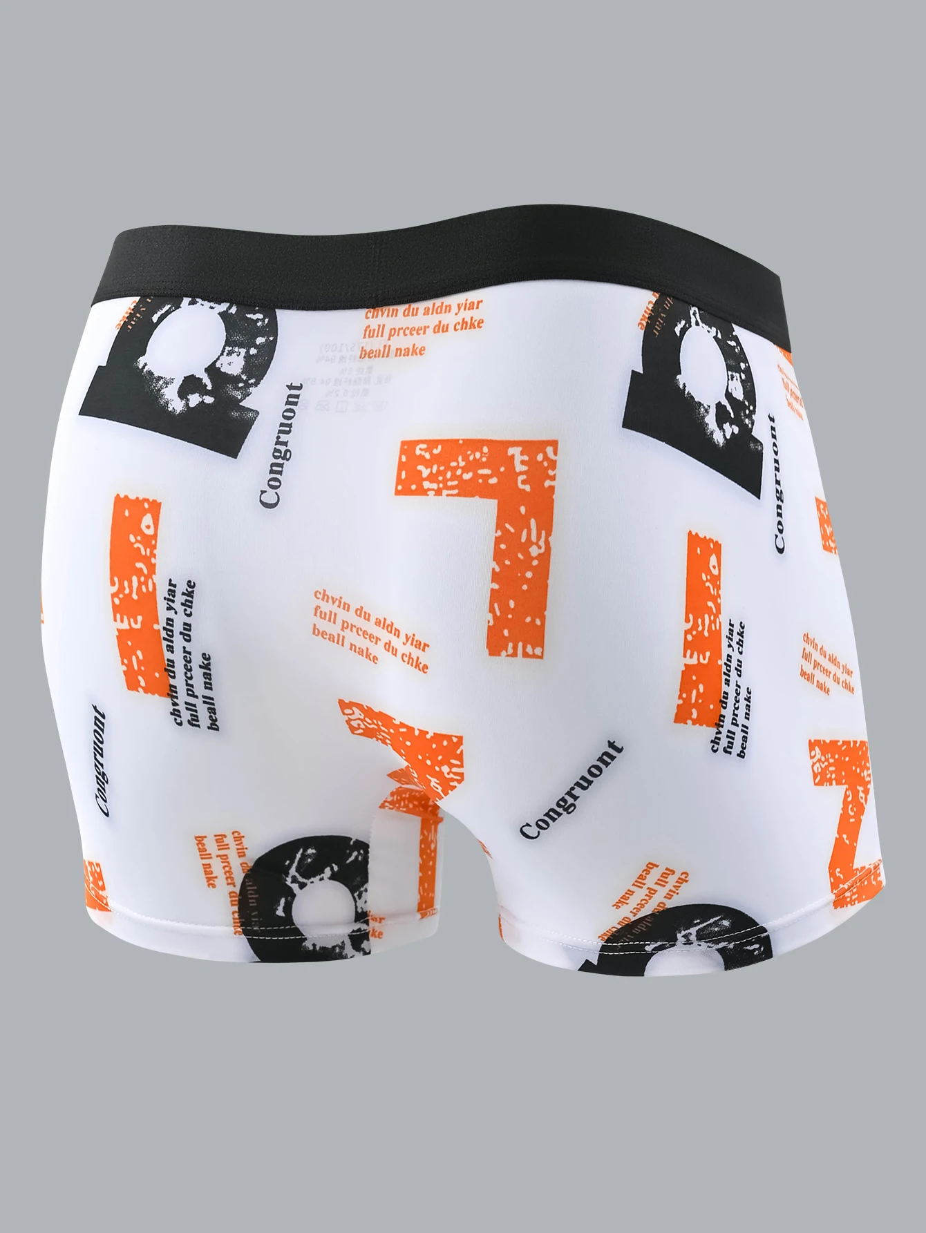 6 Pieces of Breathable and Soft Men's Boxer Shorts, Men's Sports Style Shorts, Stretchy and Comfortable, Men's Underwear, Perfect for Casual Style