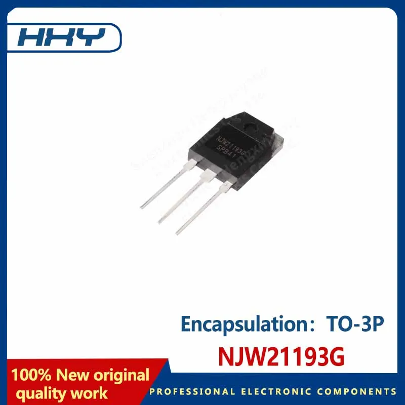 5pcs NJW21193G package TO-3P 250V current 16A bipolar power transistor