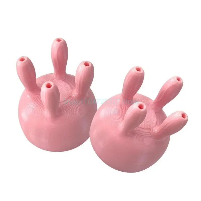 2PC Cow Udder Milk Pourer Lids Funny Carton Caps & Stoppers for Milk Boxes, Kitchen Novelty Accessories