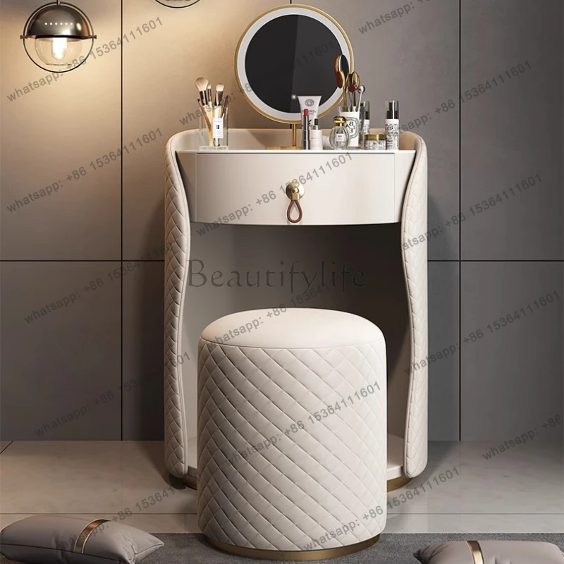 

Makeup vanity Toiletries illuminated makeup dressing table dressers with mirror dresser Bedroom furniture