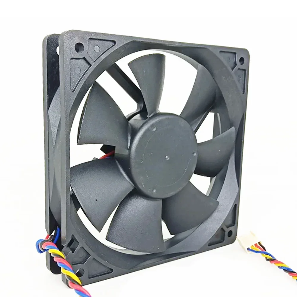For Delta AFB1212H DC 12V 0.8A 0.35A 12025 double ball fan 4-wire PWM speed regulation 120x120x25mm