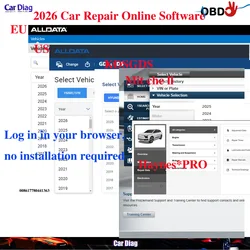 2025 Online-Konto Autoreparatursoftware Alldata Auto Data Haynes PRO/Truck Mitchel L Identifix ATSG2017 Zubehöranfrage