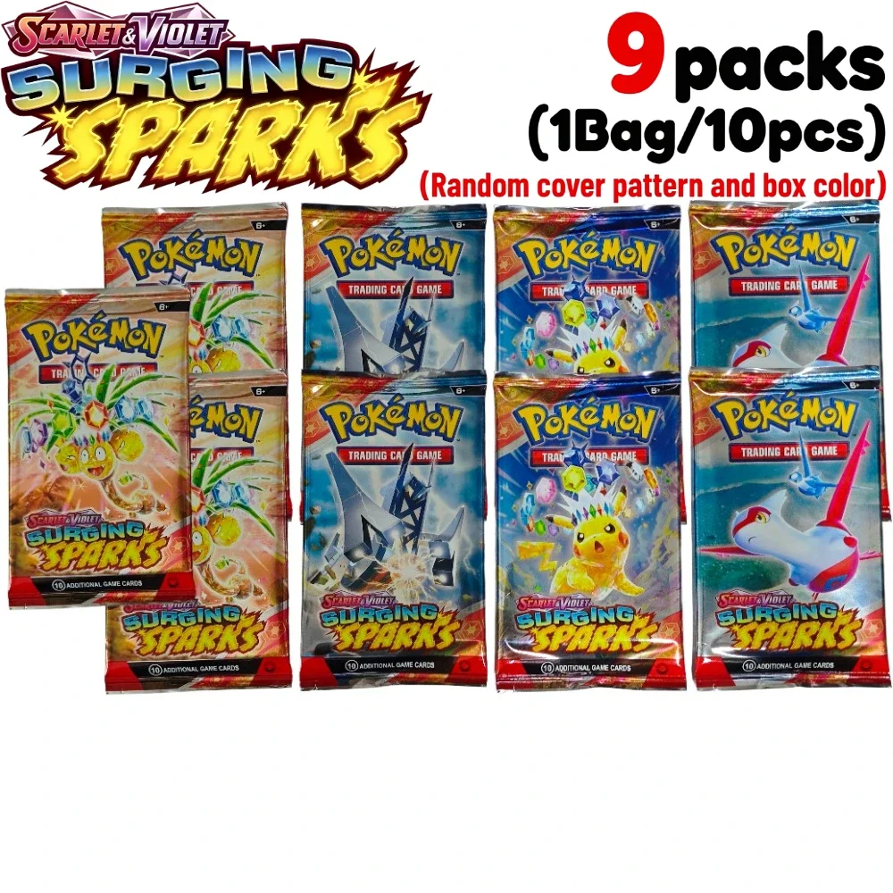 9 Packungen Pokémon TCG Mega Evolution-Pitch Black Booster Ascended Heroes Phantasmal Flames TCG Sammelkarten-Set – Detail 30