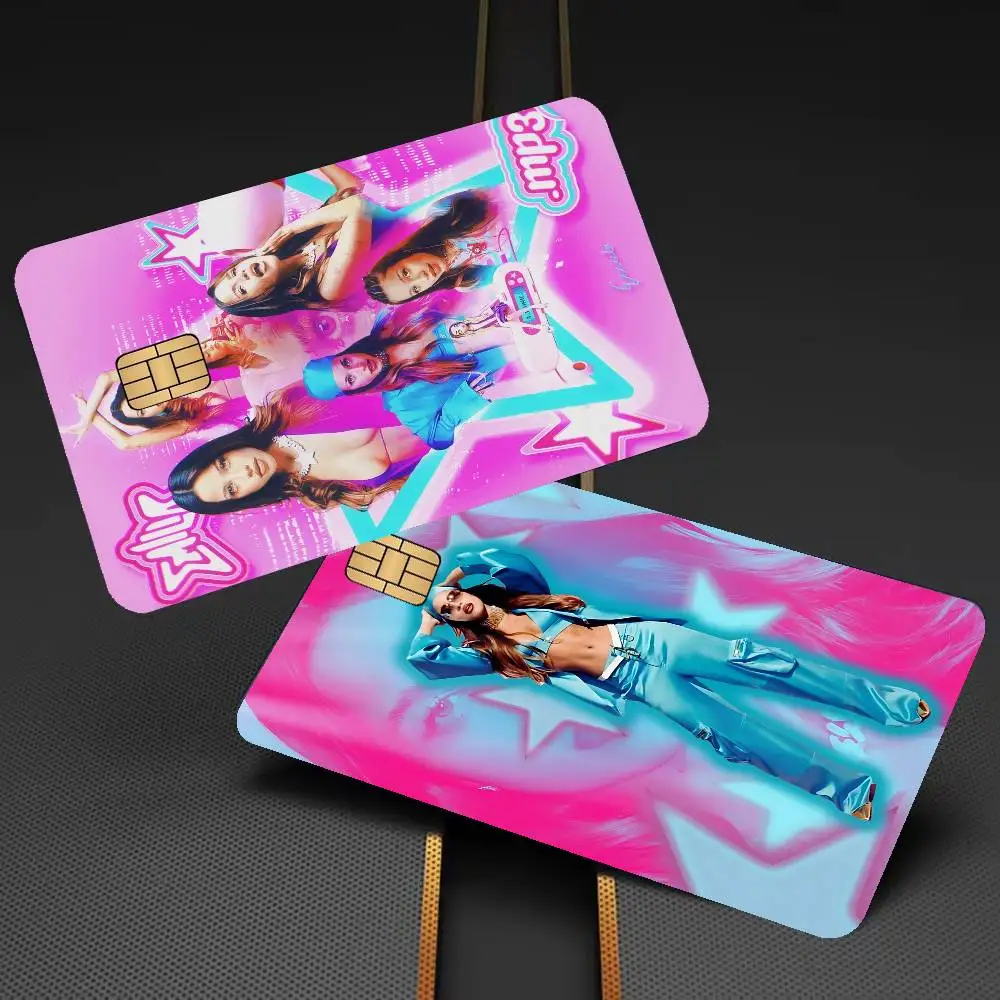 Emilia Mernes Singer Classic Vintage Credit Card Stickers For VISA Bank Card Transportation Card Sticker Anti-scratch Gift