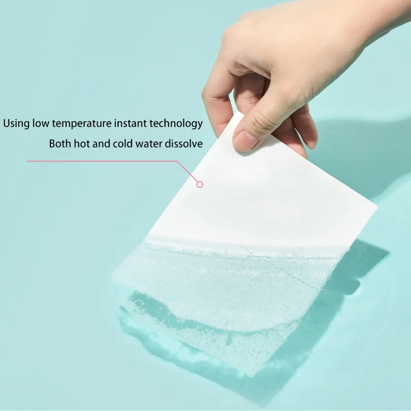 30Pcs Laundry Detergent Sheet Underwear Children's Clothing Laundry Soap Concentrated Washing Powder Detergent Washing Machine