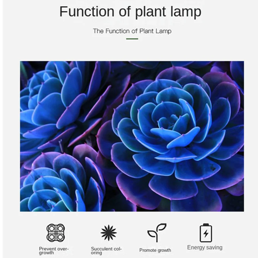 MunLii USB Full Spectrum Plant Lamp LED Grow Light Flexible LED Growth Light Phyto Lamp Flower Seedling Hydroponic Lighting