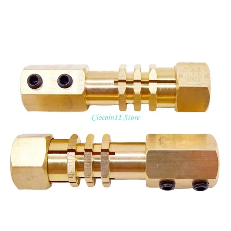 Y1UB Spots Welders Machine Chuck Auto Shop Essential Copper Locking Head For Dent Removal Guns Automotive Repair Tool