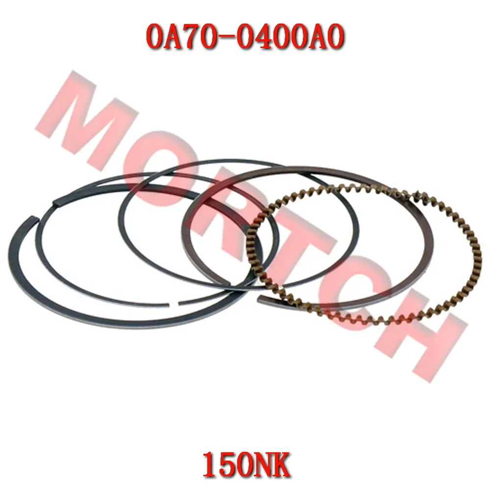 CF150NK Water Cooled Piston Ring Set CF150-3A 0A70-0400A0 for cf moto CF150-A 157FMI-2A / 157MJ-2A / 157MJ-3