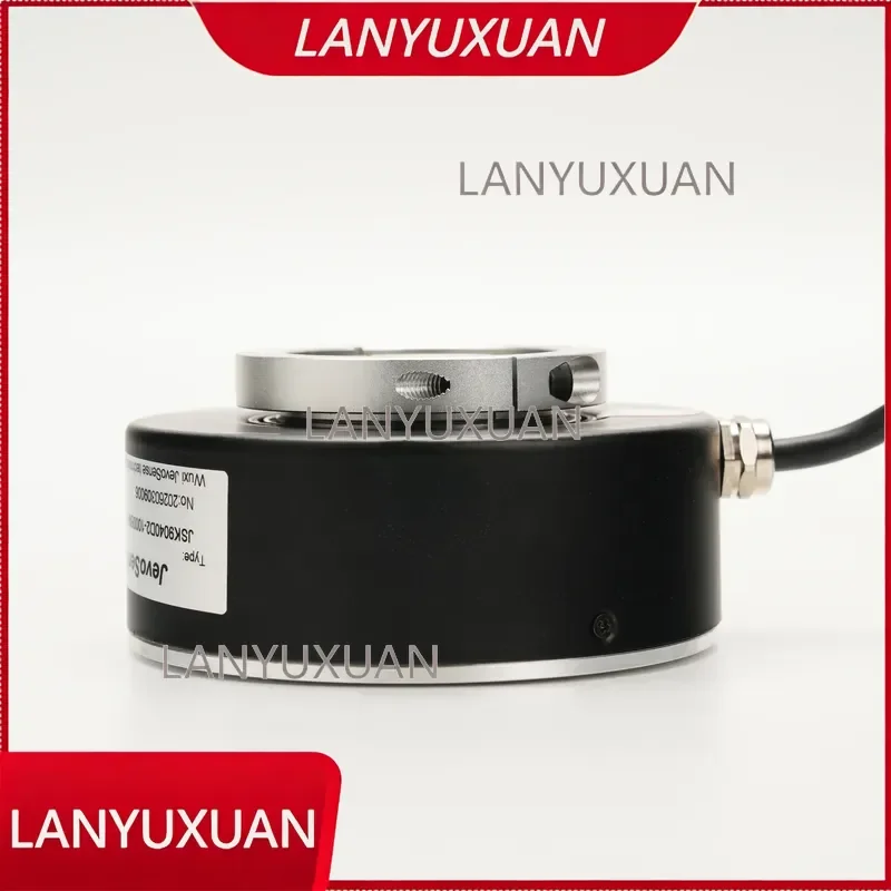JSK9040 40mm Hollow Shaft Encoder Rotary Encoder Optical Incremental Industrial Grade Multiple Interface Options 1000PPR