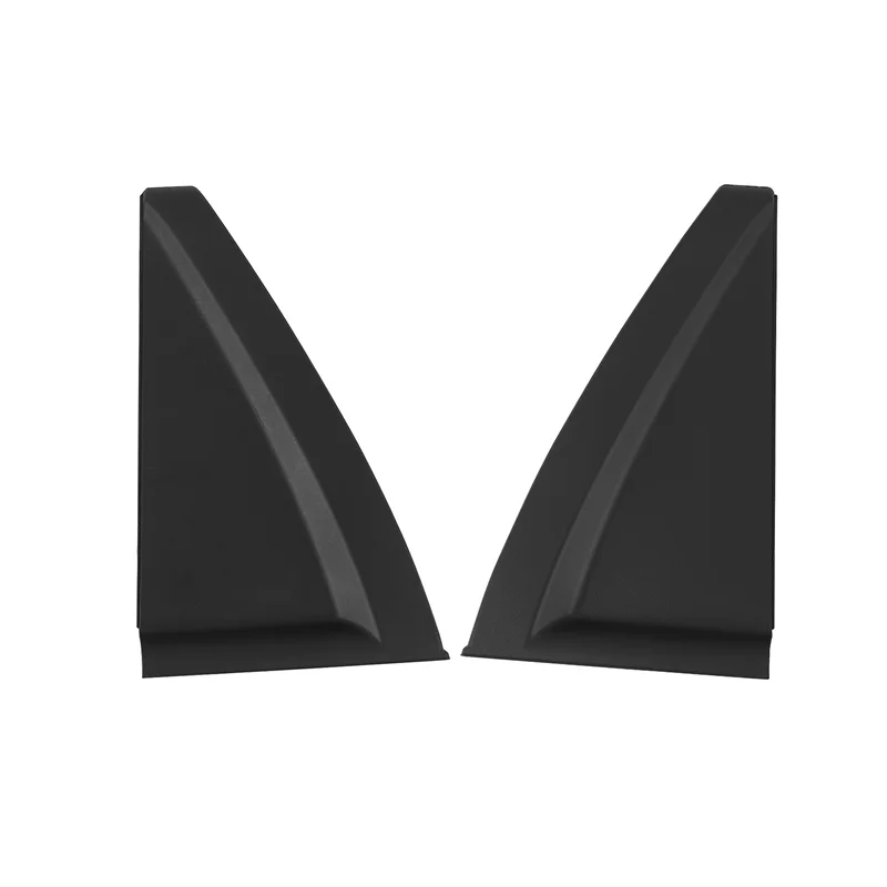 AS-For Kia Sportage 2006-2009 2010 مجموعات غطاء النافذة الخلفية الباب الجانبي ثلاثي الزوايا عمود الكسوة حامي الملحقات