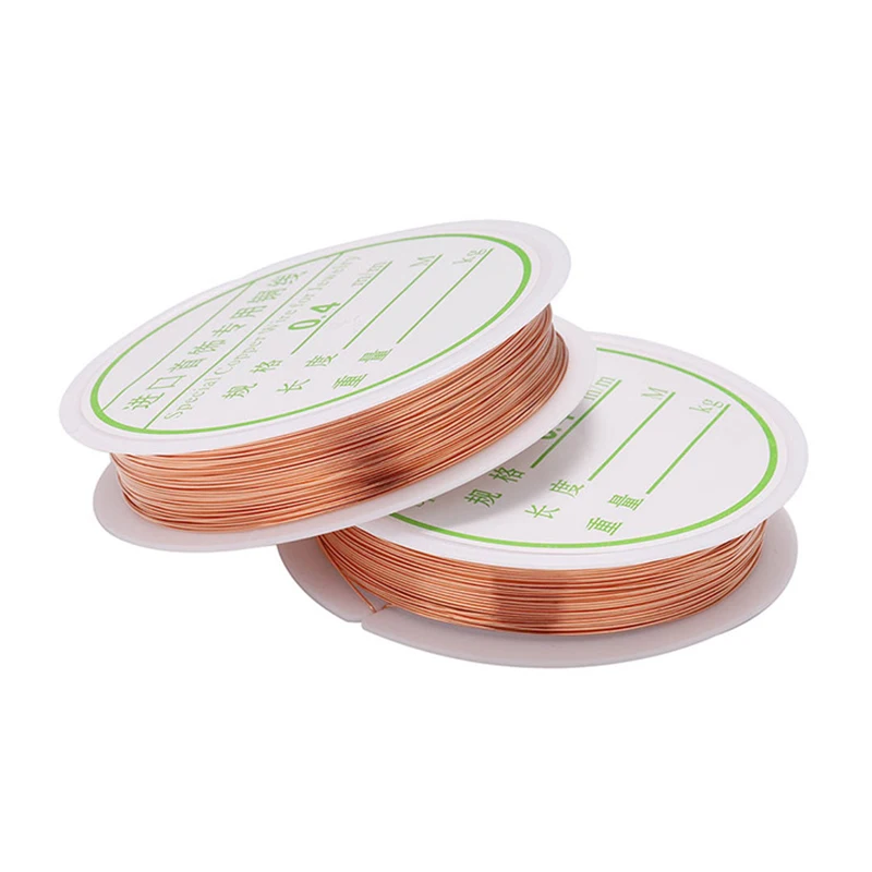 0.2/0.3/0.4/0.5/0.6/0.8/1mm Sturdy Copper Wire Beading Wire DIY Jewelry Making For Bracelets Necklaces Accessories Supplies