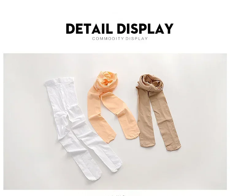 Ballett-Tanzstrumpfhose für Damen, Frühling/Herbst, Bonbonfarben, Dünne Ausführung, Modische Samtstrumpfhose – Detail 21
