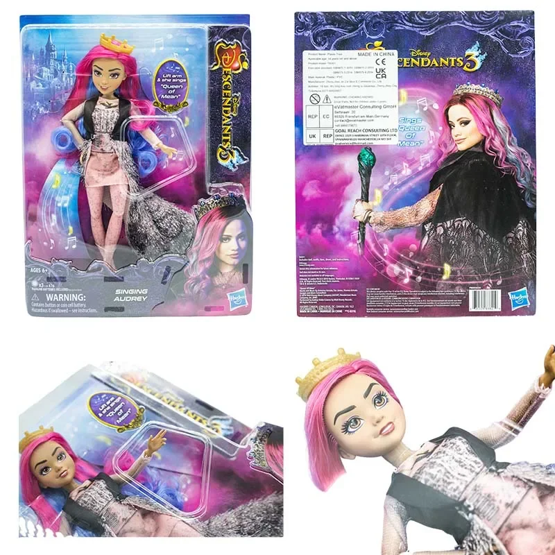 Hasbro Original Disney Descendants Singing Audrey Princess The Rise of Red Queen of Mean Action Figure Gifts Ornaments