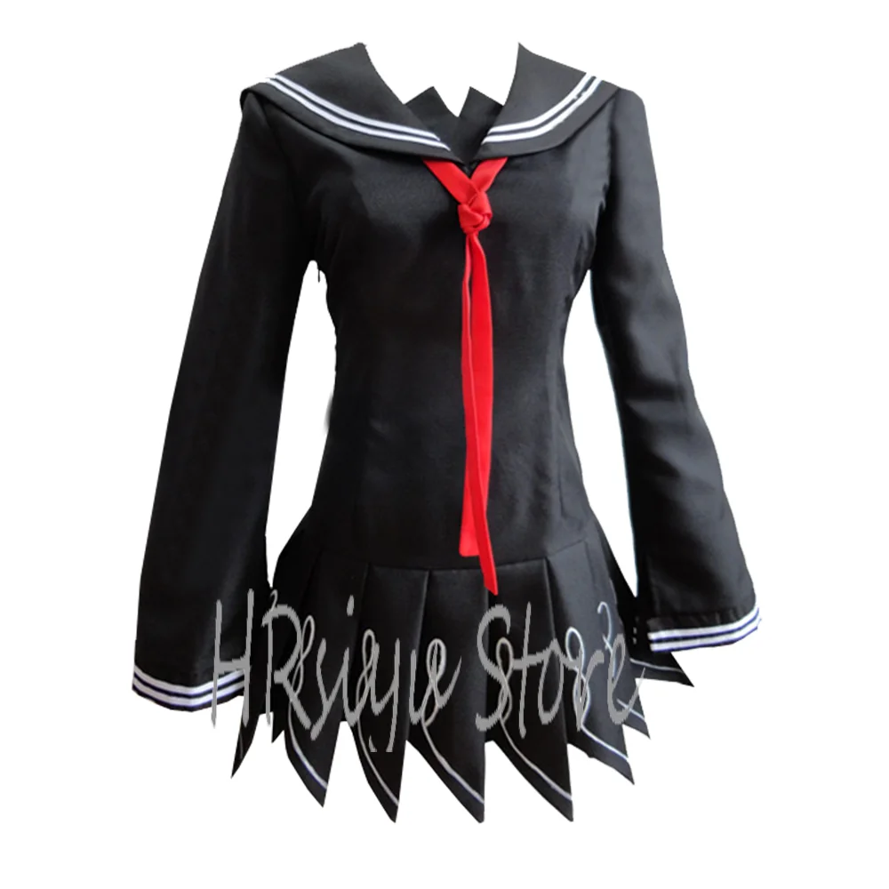 Women's Cosplay Tendo Kisara Costume Anime cos black dress Halloween Party Costumes  customized