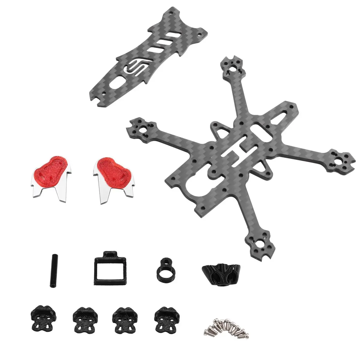 HowAA87 Fox-2 Frame Kit for DJI O4 Air Unit 50MM 2inch Propeller Toothpick FPV RC Racing Drone for 1002 1003 Motor