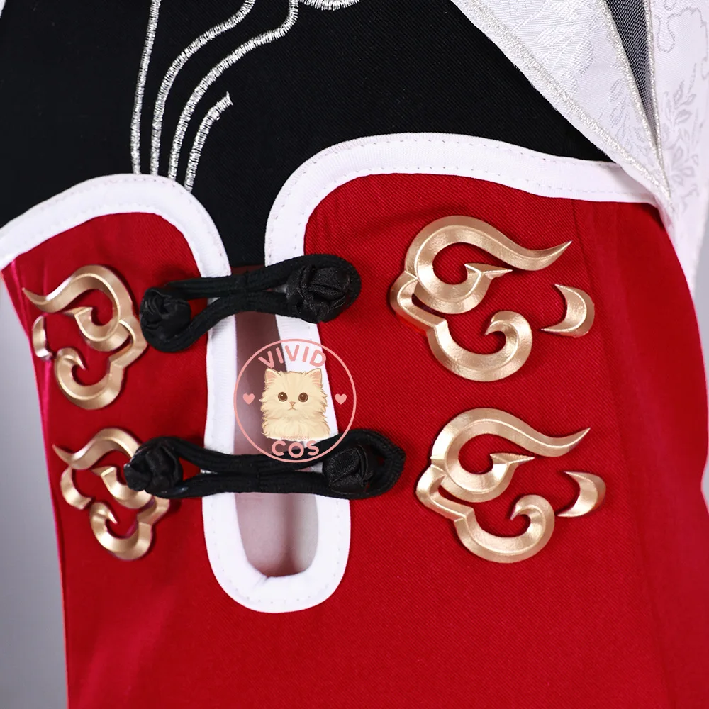 Игра Naraka: Bladepoint Valda Cui Косплей Высококачественный костюм для ролевых игр Аниме Сексуальное платье с тенями для век для женщин Comic Con Suit