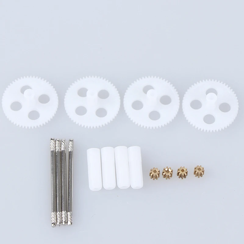 1 set motoriduttore per Syma X5 X5C X5SC RC Quadcopter Motor Gear e Set di ingranaggi principali