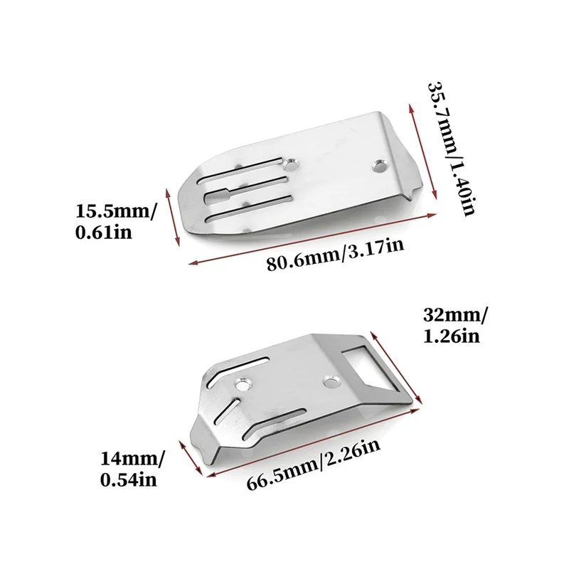 A45F-RC Car Upgrade Front And Back Armor Kit For 1/18 Arrma ARA2106 RC Car Accessories