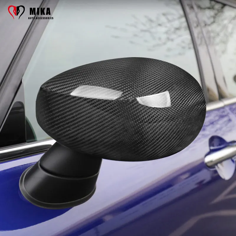 

Car Rear View Mirror Cover Sticker For Mini Cooper F54 F55 F56 F57 F60 Car Accessories Auto Real Carbon Fiber Decorative Case