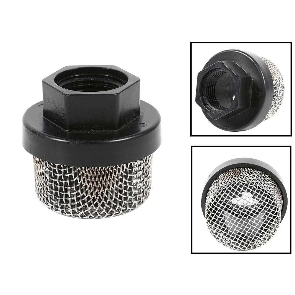 1Pc G3/4 Thread Inlet Suction Strainer Mesh Filter Metal Hose Replacement For 390 395 490 495 Sprayer Parts