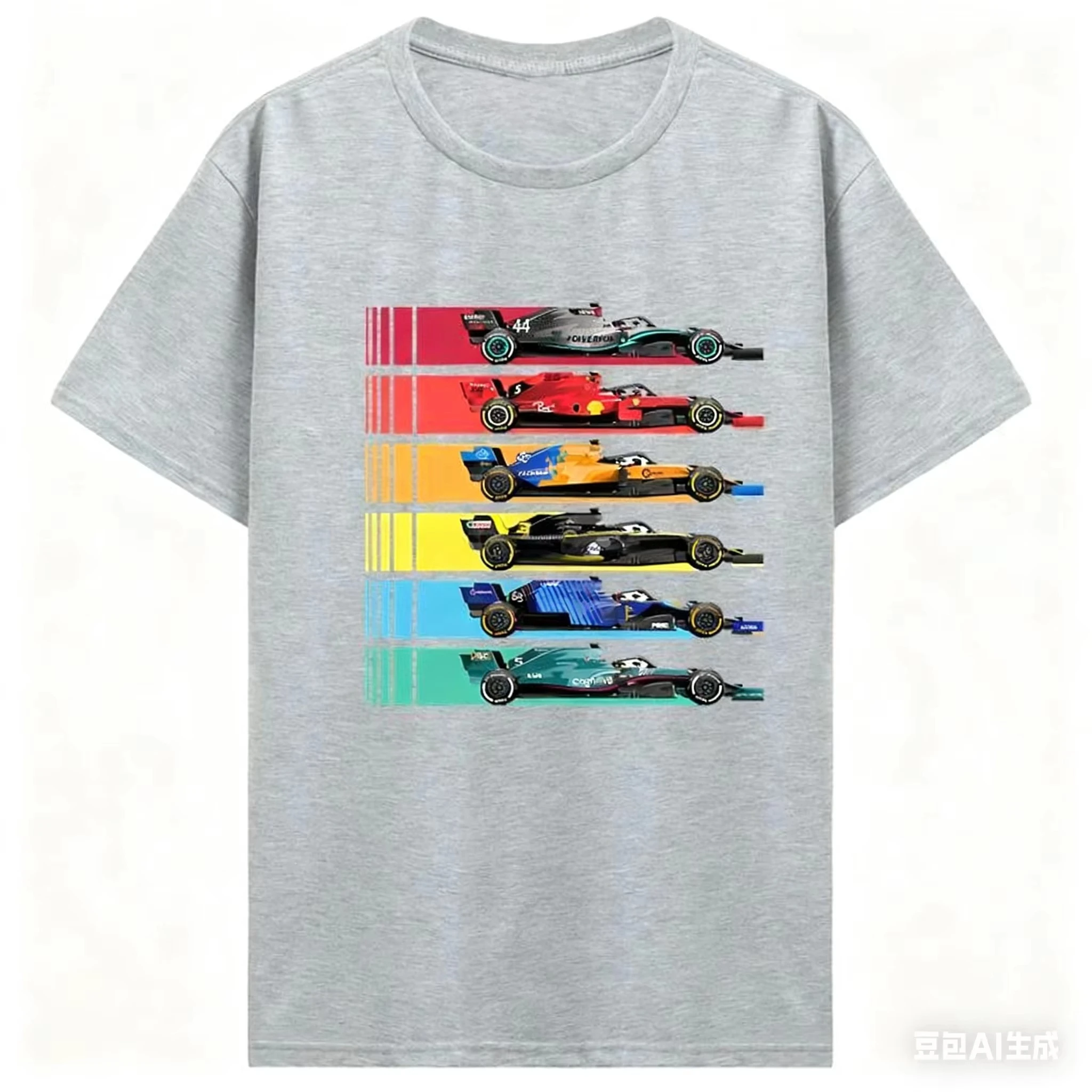 F1 Team Racing Fans T Shirt Formula One Racer Lando Norris Tees Men Women Vintage T-shirt Cotton Tshirt Tees Tops